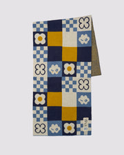 BLUE GRID: Scarf (NYC MARKETS EDITION)