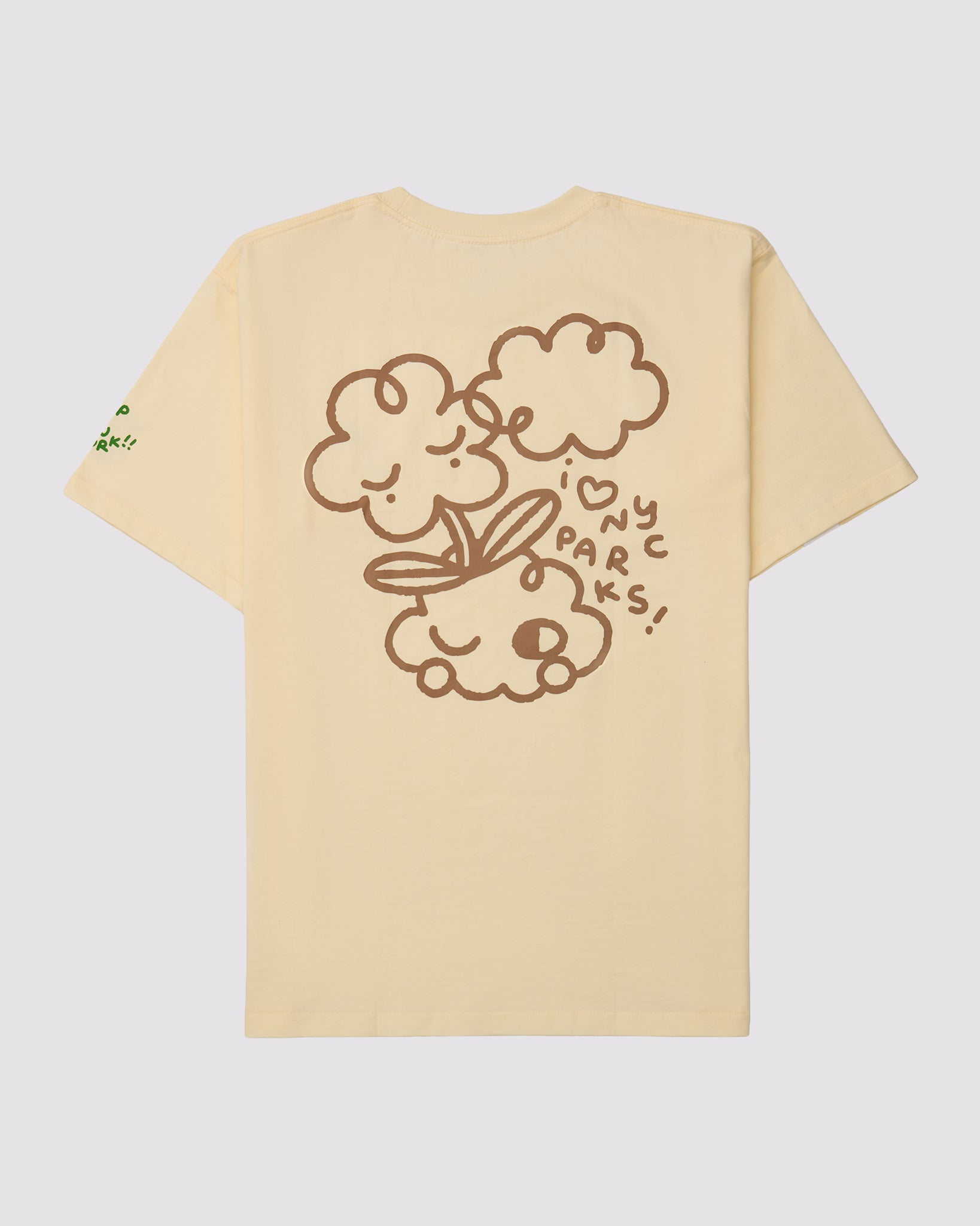 NYC PARKS: Screenprinted short sleeve t-shirt