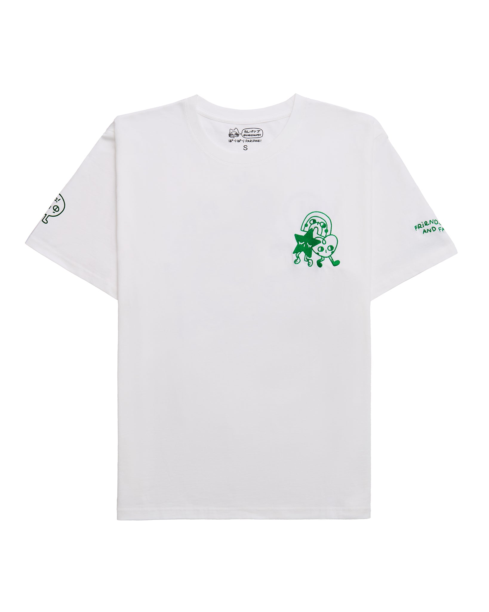 Kazoku: Embroidered short sleeve t-shirt