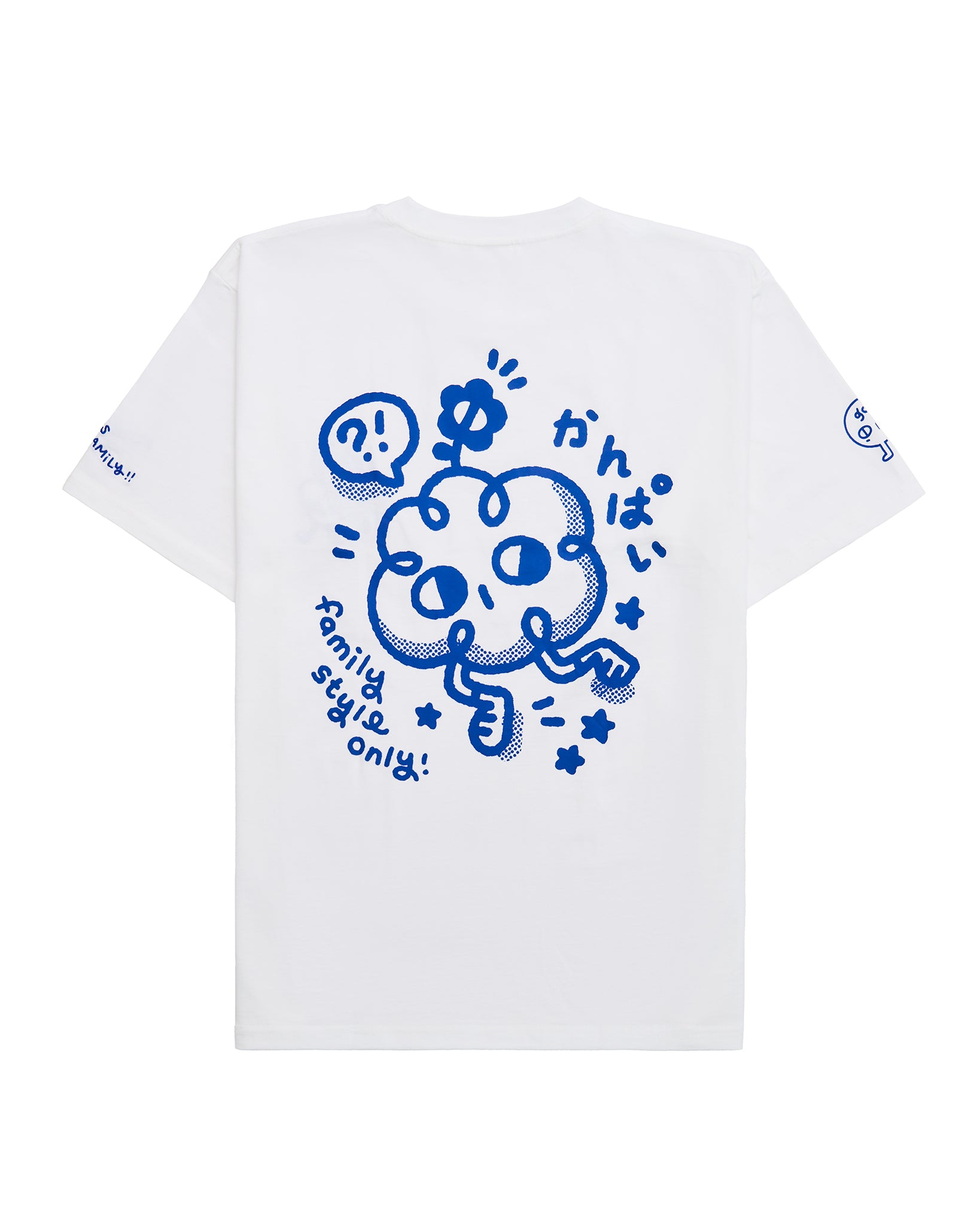 Kazoku: Embroidered short sleeve t-shirt
