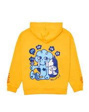 UKIUKI: Screenprinted thick hoodie