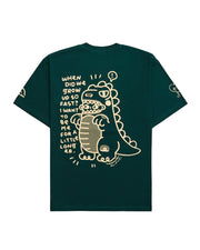 DINO: Screenprinted short sleeve t-shirt
