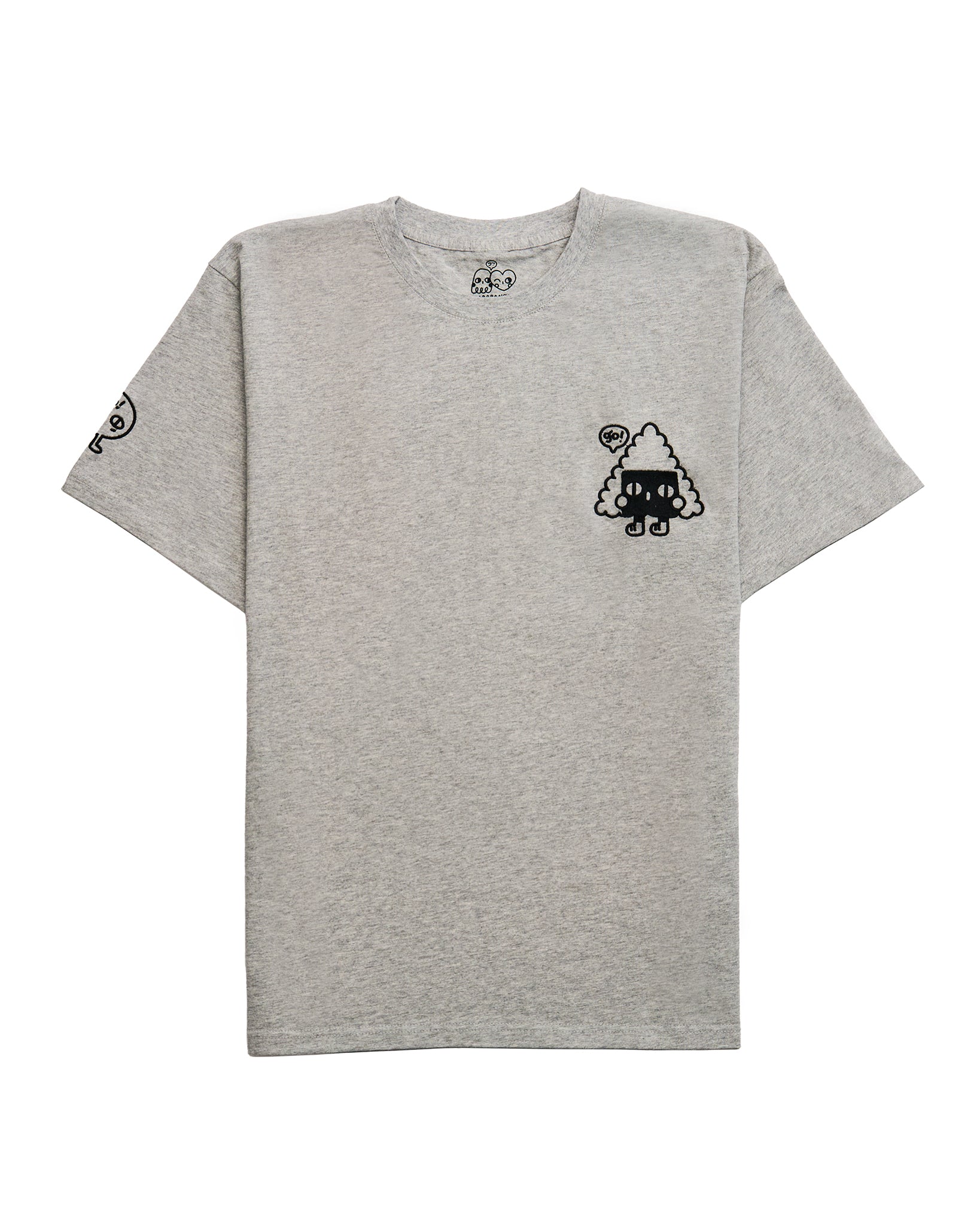 ONIGIRI: Embroidered short sleeve t-shirt