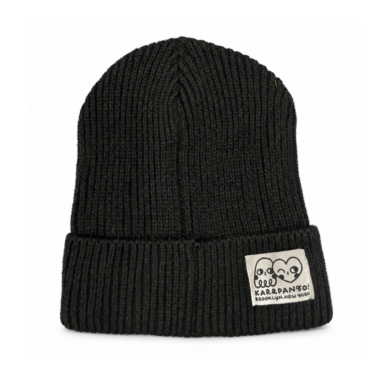 MAGURO Black Knit Beanie