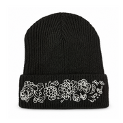 MAGURO Black Knit Beanie