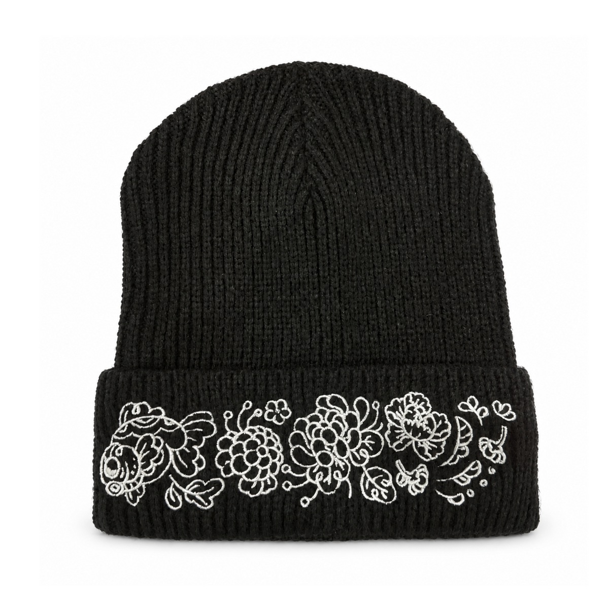 MAGURO Black Knit Beanie