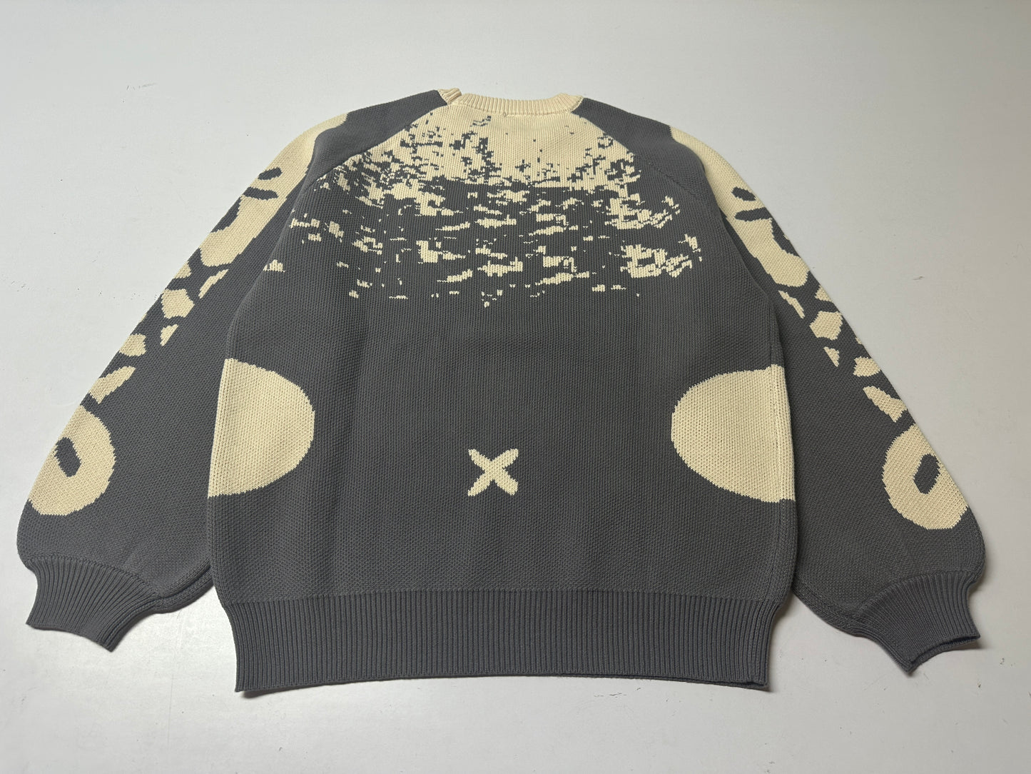AKUMA: Thick knit jacquard sweater