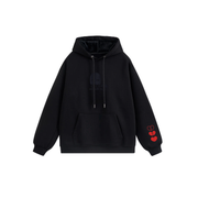 MUKU: Embroidered thick hoodie