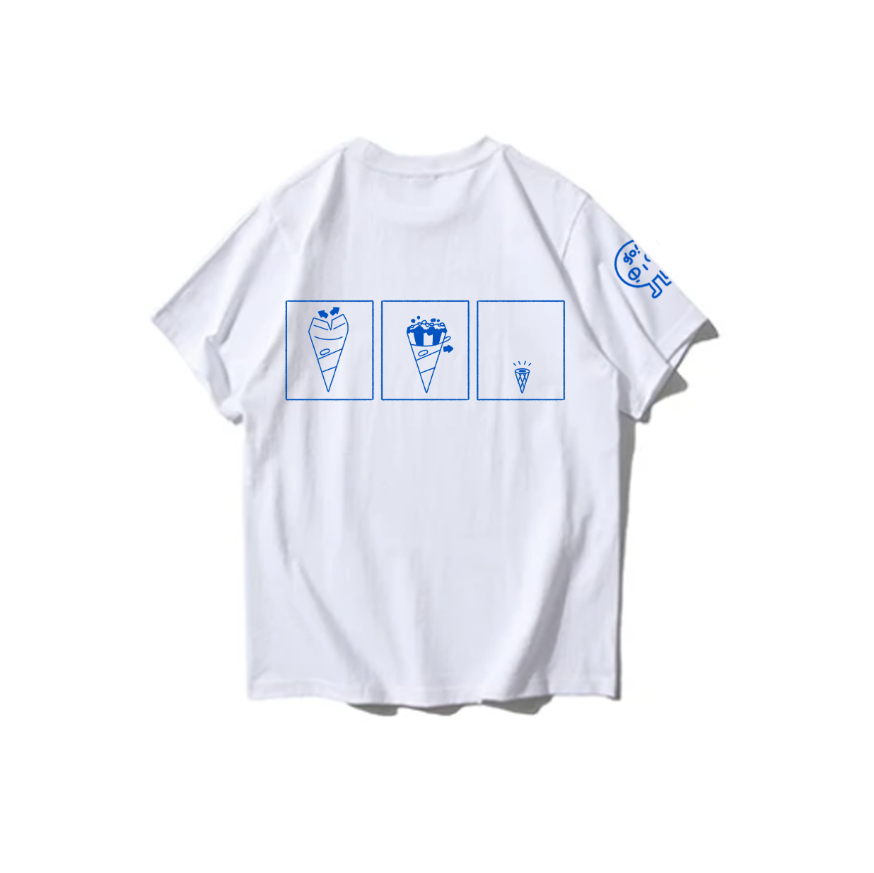 SOFUTO: Embroidered short sleeve t-shirt