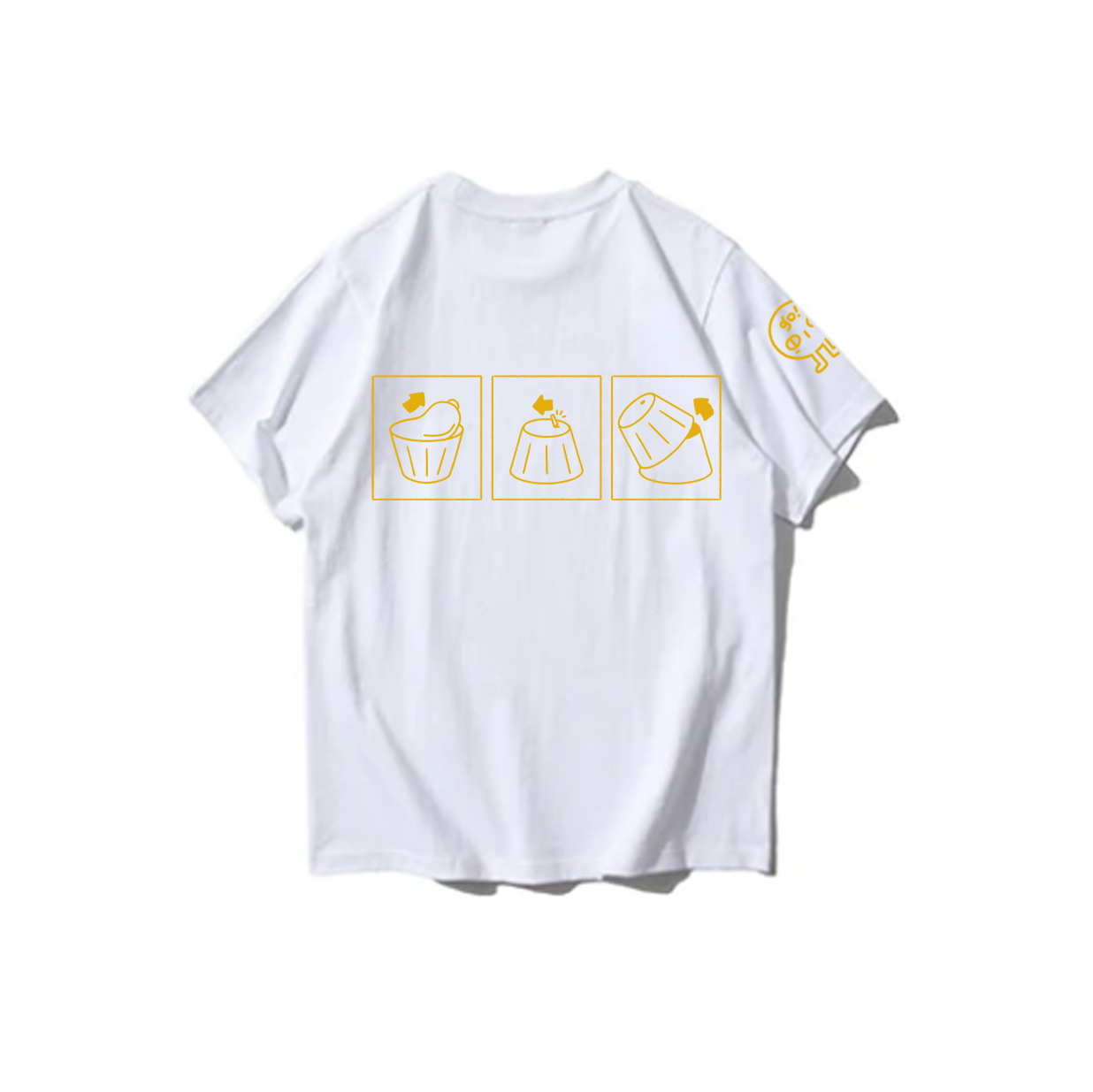 PURIN: Embroidered short sleeve t-shirt