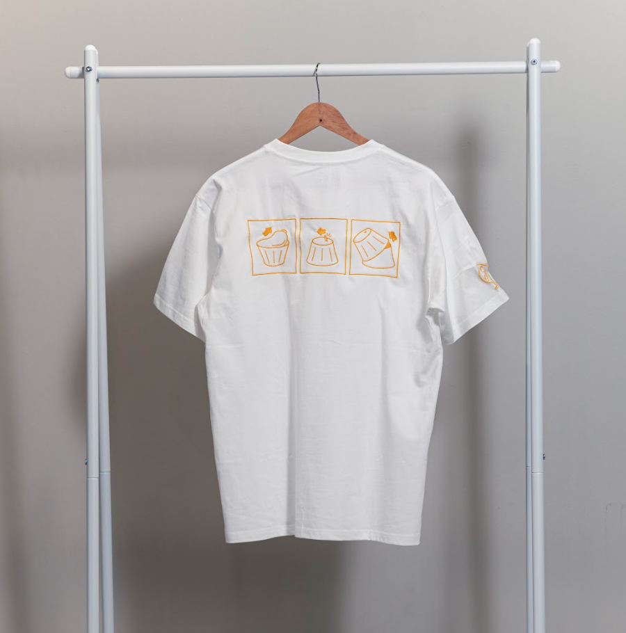 PURIN: Embroidered short sleeve t-shirt