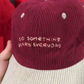 NAO: Duotone corduroy baseball cap