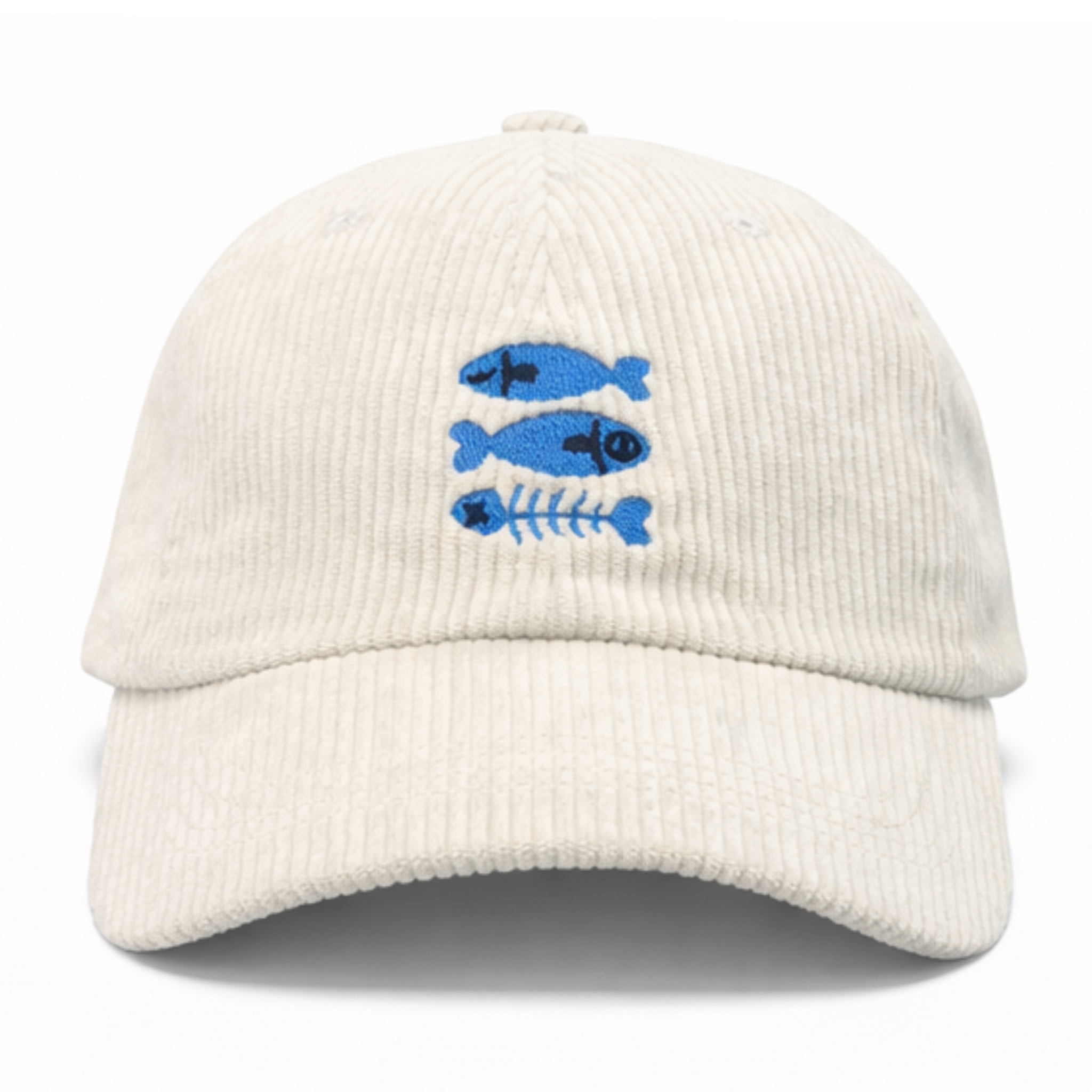 Fish Fish Fish Corduroy Cap