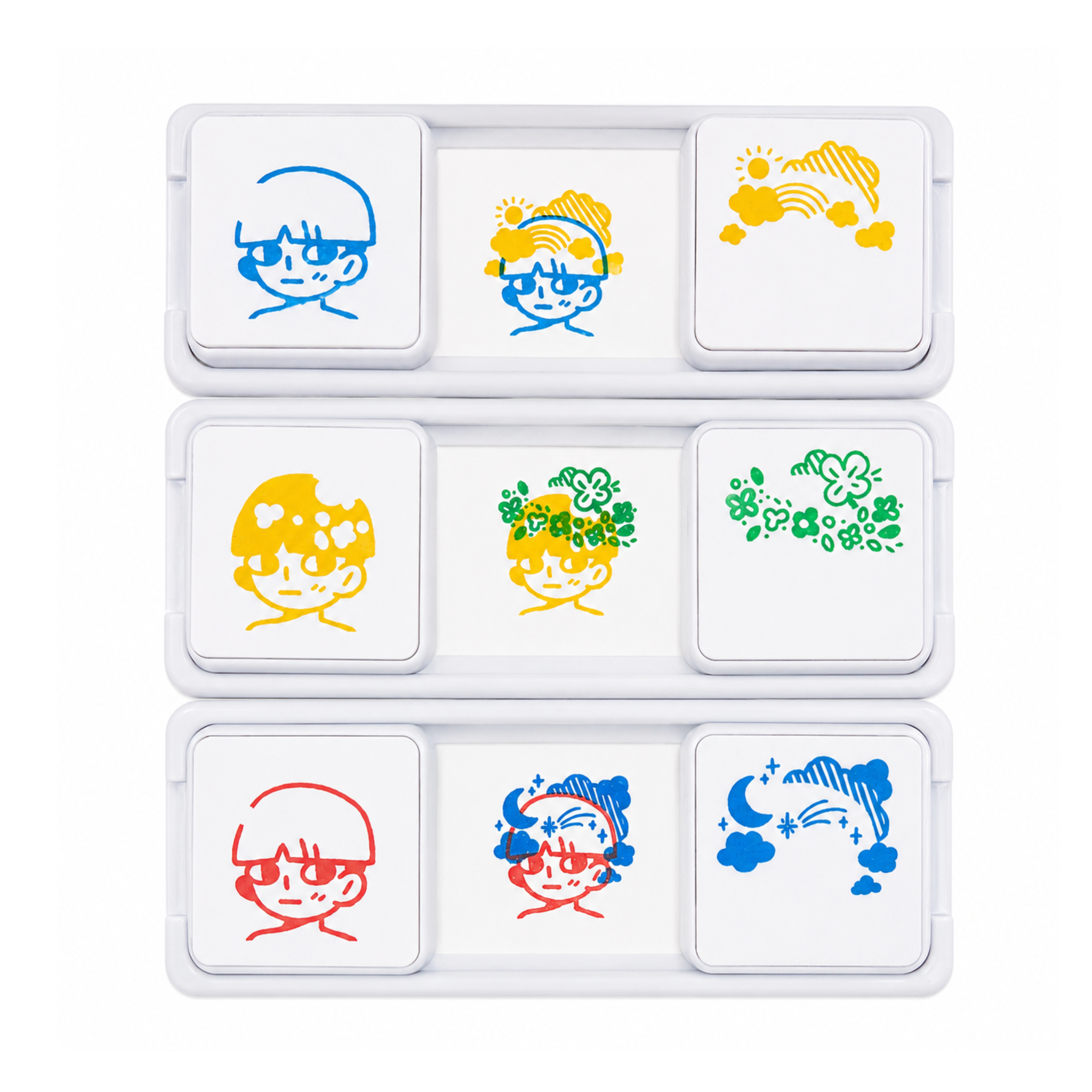 2-Color Stacking Stamp