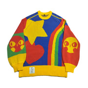 NIJI: Thick knit jacquard sweater