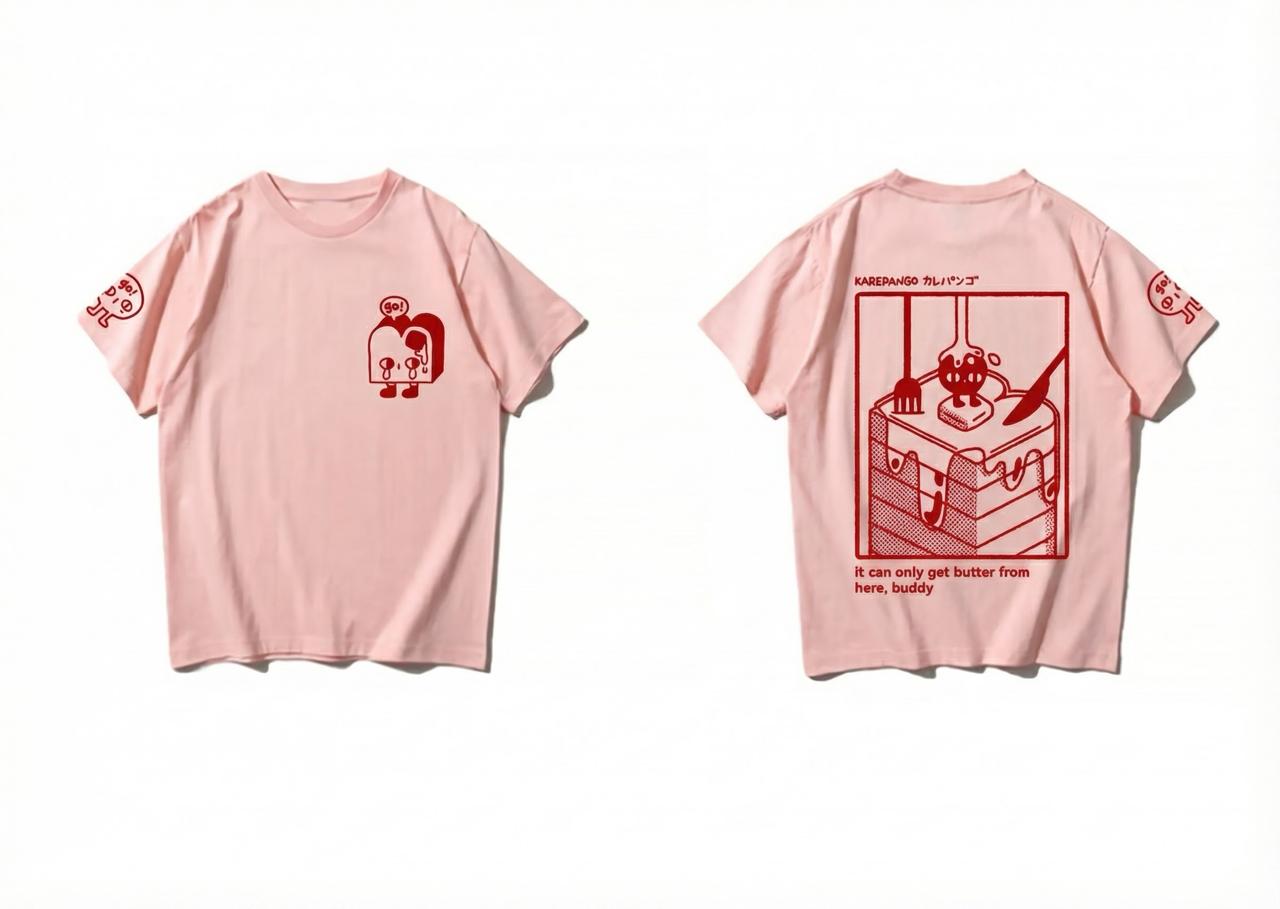 PAN: Screenprinted short sleeve t-shirt