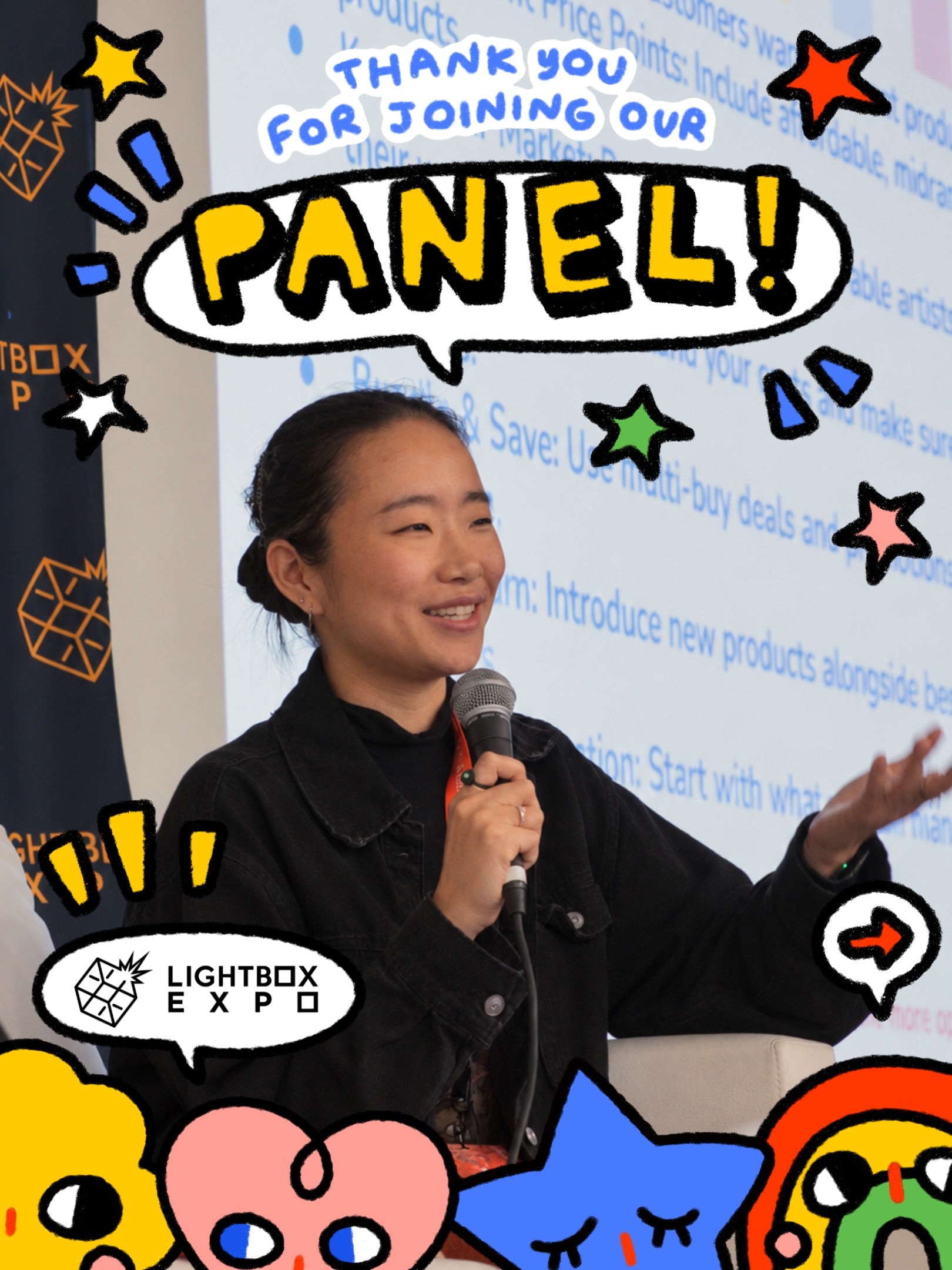 Lightbox Expo panel