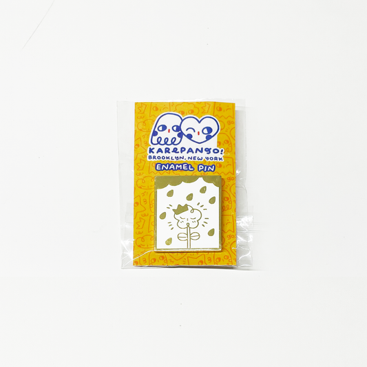 Fresh Air: Collector's Gold Enamel Pin