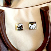 Gold Hard Enamel Pins